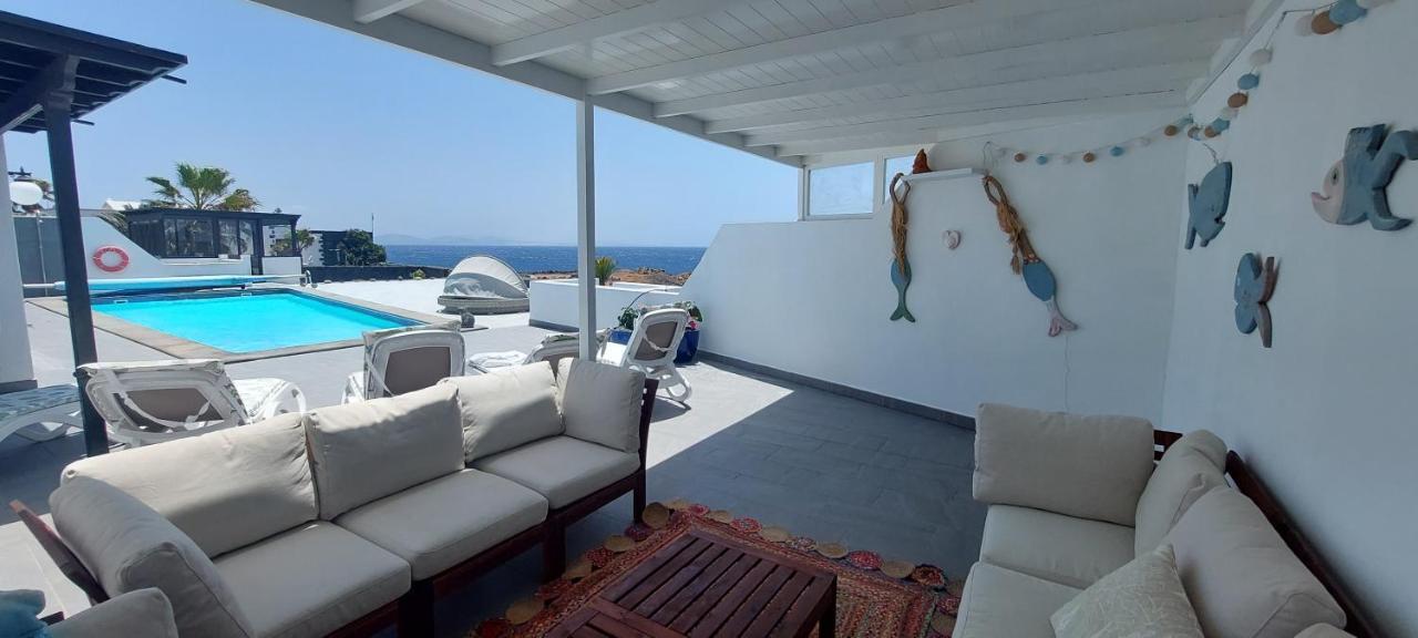Villa Sunset Paradise With Panoramic Sea View, First Line, Sunsets Playa Blanca  Bagian luar foto
