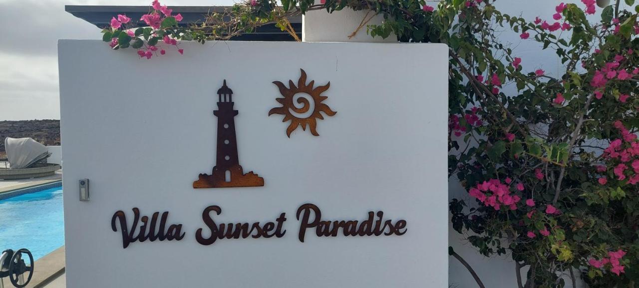 Villa Sunset Paradise With Panoramic Sea View, First Line, Sunsets Playa Blanca  Bagian luar foto