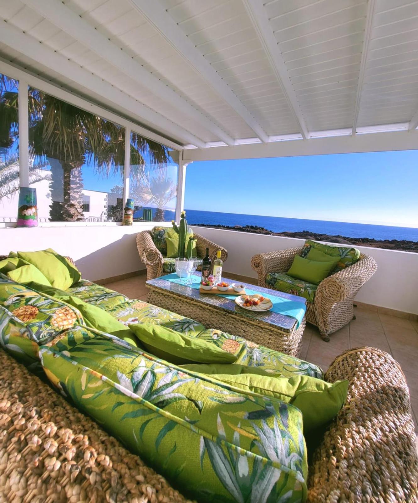 Villa Sunset Paradise With Panoramic Sea View, First Line, Sunsets Playa Blanca  Bagian luar foto